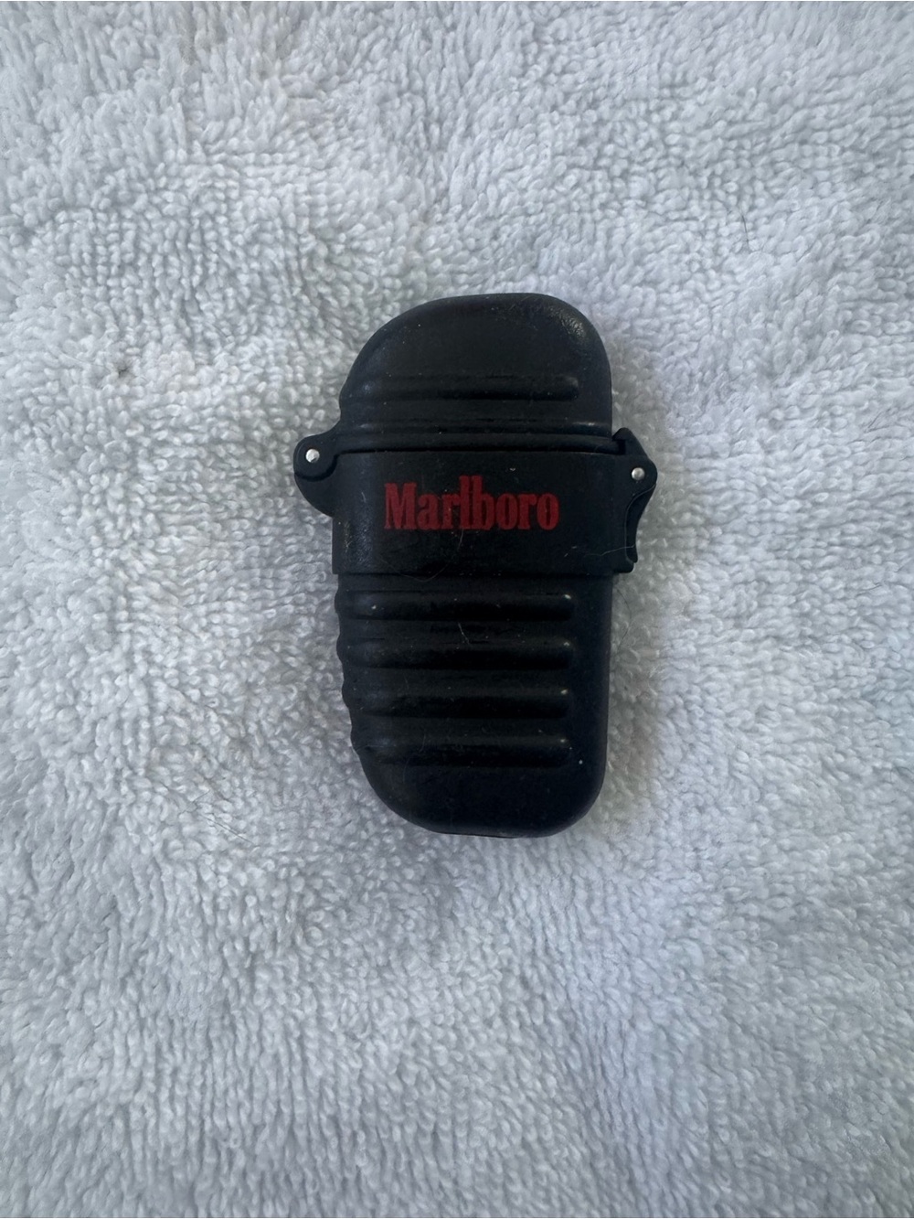 Marlboro Black Case with Red Logo Grip